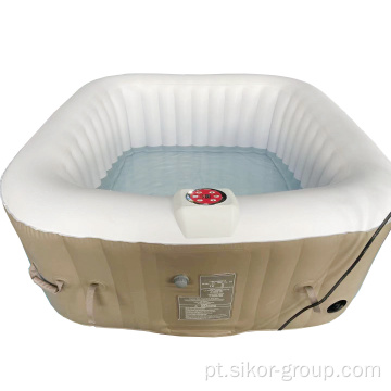 Fábrica OEM ODM ODM AO ARTENHO Integrado Design Redondo Round Inflable Pool Whirlpool Massage Spa Hot Hot Tambo